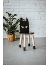 Czarne krzesełko dla dzieci Batman