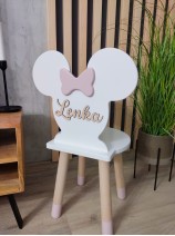 Krzesełko dla dziecka myszka Minnie