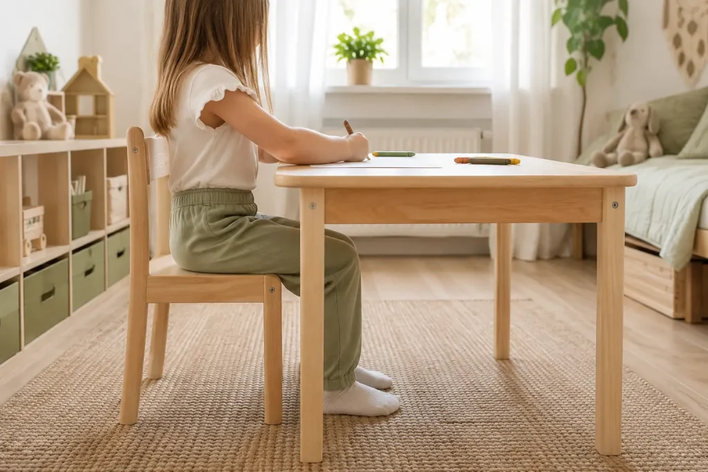 Jak wybrać stolik i krzesełko dla dziecka? Kompletny poradnik