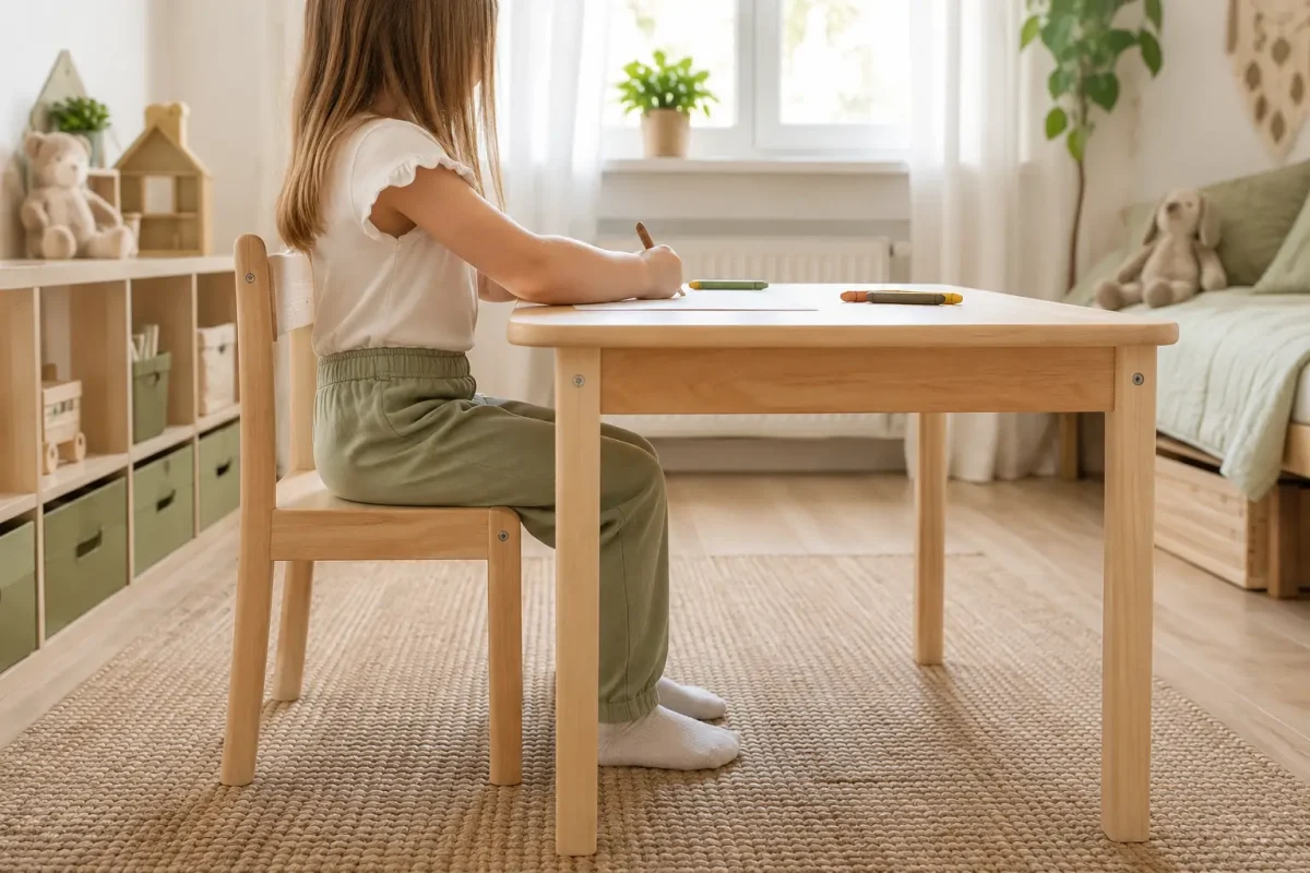Jak wybrać stolik i krzesełko dla dziecka? Kompletny poradnik