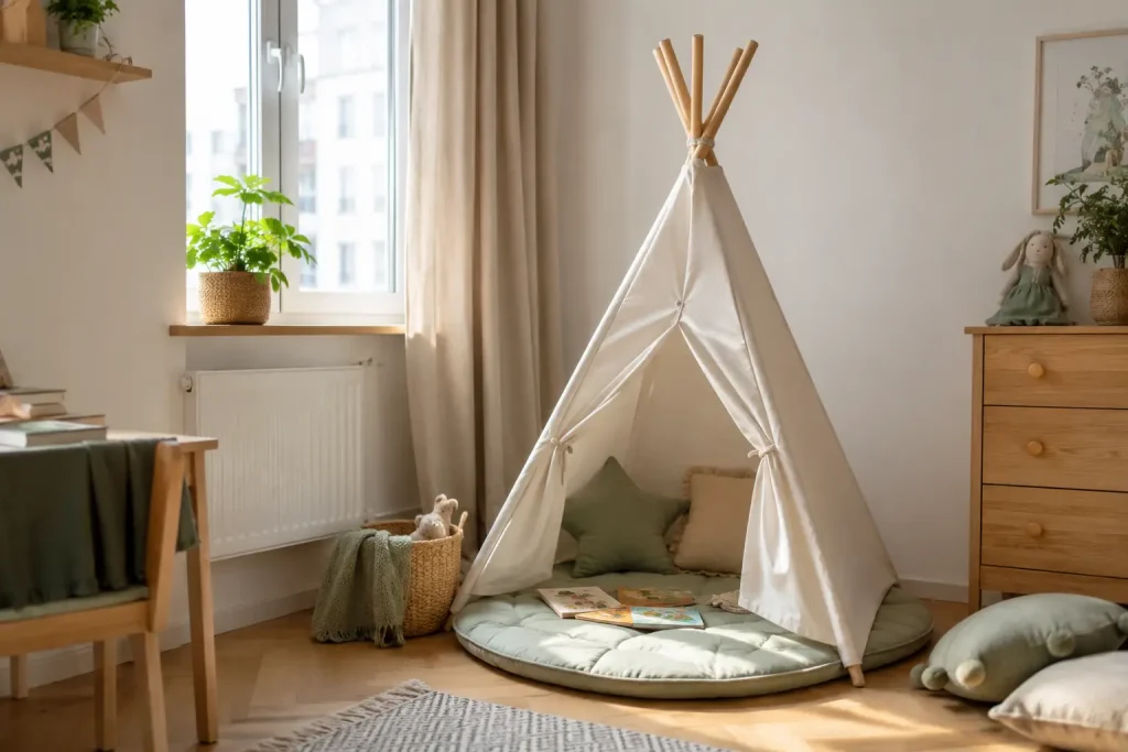 Tipi dla dziewczynki – 8 pomysłów na bajkowy kącik, który zachwyci w 2026 roku