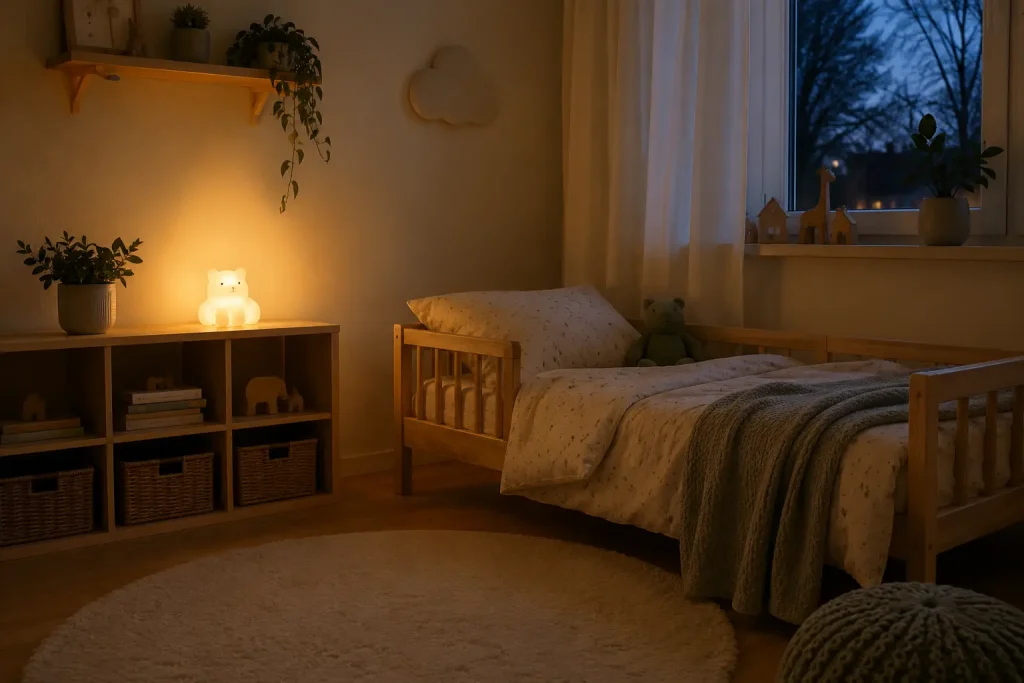 Lampka nocna dla dziecka – jaką wybrać, by wspierała sen? Barwa, jasność i modele 2026