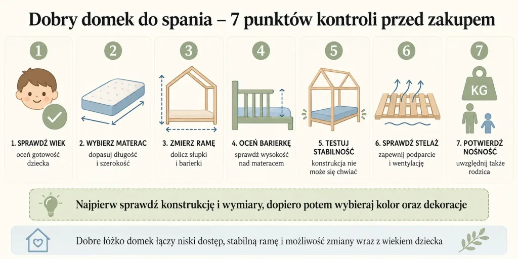 Najpierw sprawdź konstrukcję i wymiary, dopiero potem wybieraj kolor oraz dekoracje