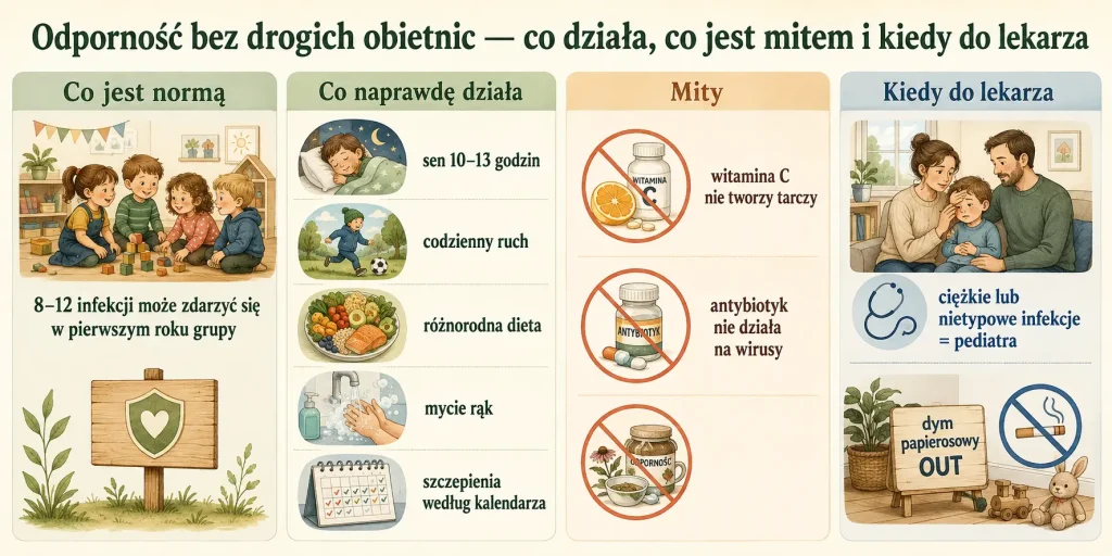 Odporność bez drogich obietnic — co działa, co jest mitem i kiedy do lekarza
