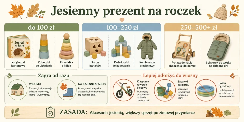 zabawki do domu, akcesoria spacerowe, trzy budżety i rzeczy, które lepiej odłożyć do wiosny
